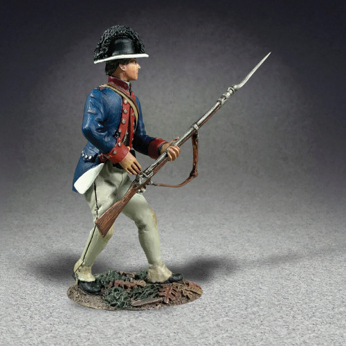 Wayne's Legion Infantryman Advancing, Loading 1/30 Figure William Britain 16119 Alt Image 1