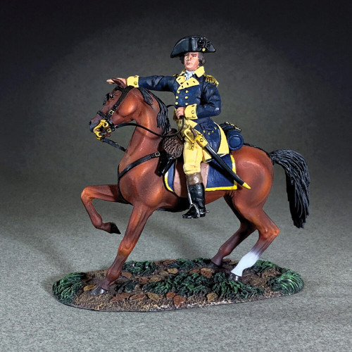General Mad Anthony Wayne Mounted 1/30 Figure William Britain 16142 Alt Image 1