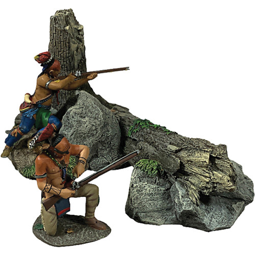 Native Warrior Ambush Set No. 3 1/30 Figure Set William Britain 16131 Main Image