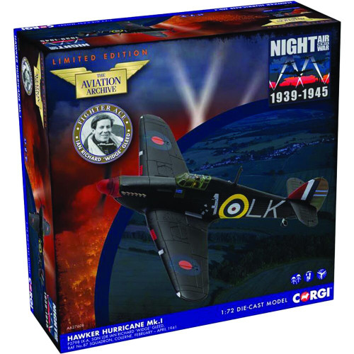 Hawker Hurricane Mk.I 1/72 Die Cast Model - AA27608 Ian Gleed, No.87 Sqn, RAF Colerne, England, 1941 Alt Image 5