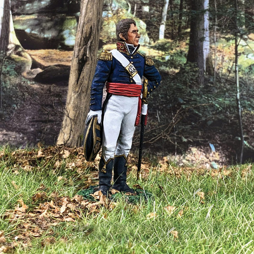 General William Henry Harrison 1/30 Figure - 1813 William Britain 10111 Alt Image 1