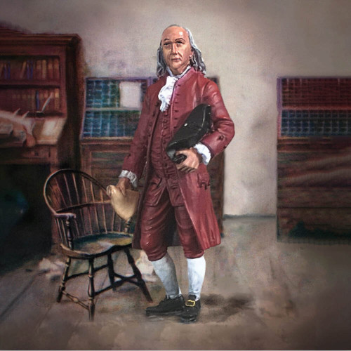 BENJAMIN FRANKLIN 1/30 FIGURE William Britain 10114 Alt Image 1
