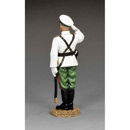Russian Officer Standing Saluting 1/30 Figure Alt Image 1