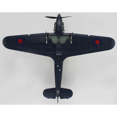 Hawker Hurricane MK. Ia 1/48 Die Cast Model - HA8614 F/Lt George Burges, No. 69 Squadron, RAF, Malta, 1941 Alt Image 4