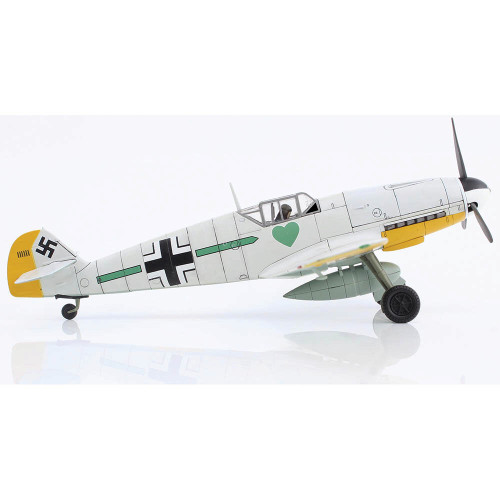 BF 109F-4 1/48 Die Cast Model - HA8762 Obt. Otto Kath, Stab/JG 54, Staraya Russia, Dec 1941 Alt Image 3