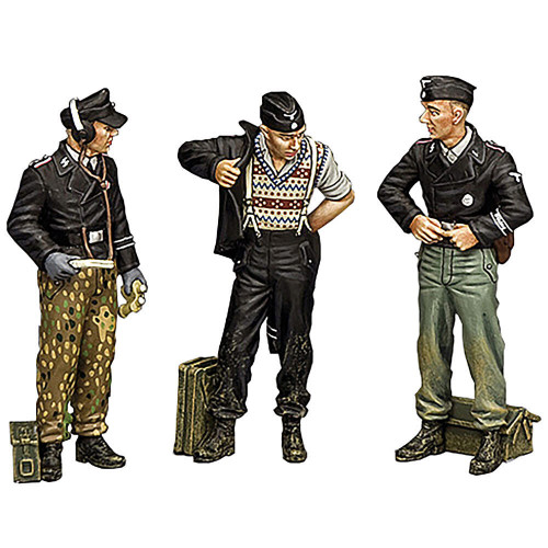 3-Piece Dismounted Tank Crew #2 1/30 Figure Set Alt Image 1