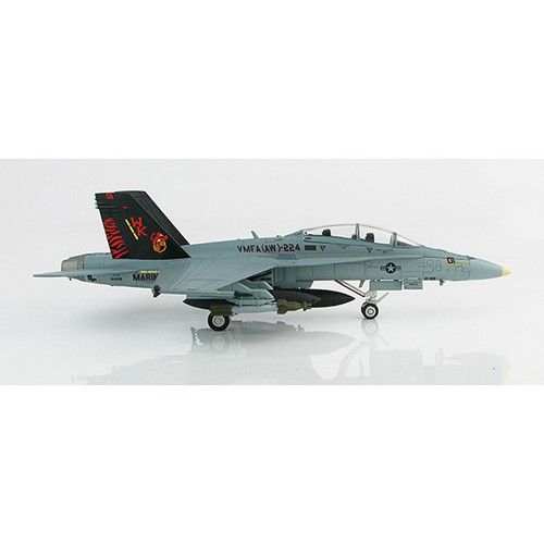 F/A-18D Hornet 1/72 Die Cast Model HA3543 VMFA(AW)-224 "Bengals", 2009 Alt Image 3