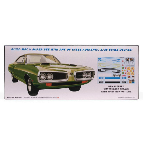 1970 Dodge Coronet Super Bee 1/25 Kit MPC985/12 Alt Image 1