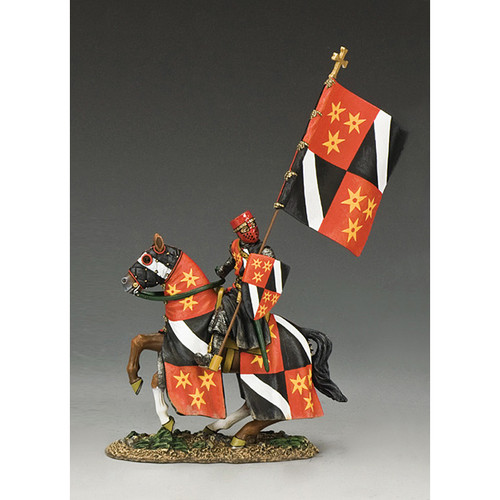 William of Bordes Knight w/ Flag 1/30 Figure Main Image