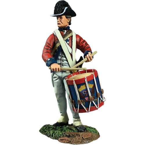 Wayne's Legion Infantry Drummer 1/30 Figure William Britain 16132 Main Image