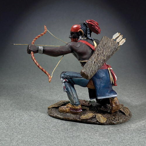 Native Kneeling with Bow and Arrow William Britain 16116 Alt Image 1