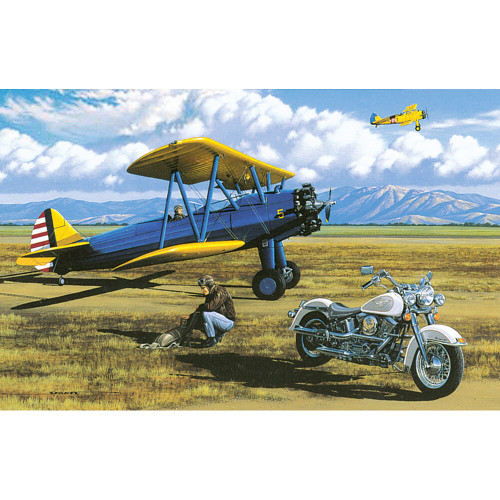 Two Ways To Fly - Stan Stokes Art Print Main Image