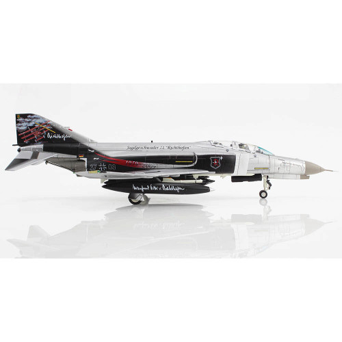 F-4F Phantom II  1/72 Die Cast Model - HA19052 JG-71 50th Anniversary, Luftwaffe, 2009 Alt Image 2