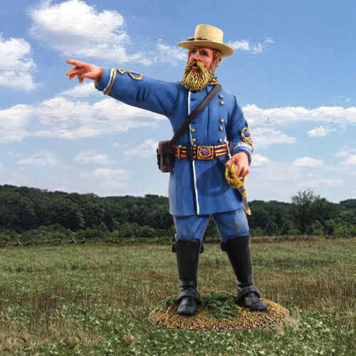 Confederate Lt. Gen. John Bell Hood 1/30 Figure Alt Image 1