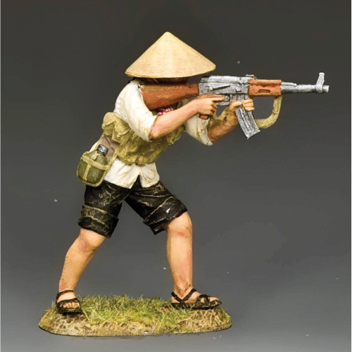 Female VC Firing an AK47 1/30 Figure Alt Image 1