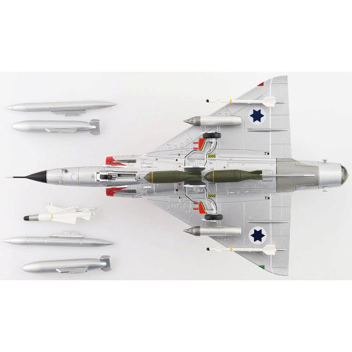 Mirage IIICJ 1/72 Die Cast Model - HA9801 Yoram Agmon, 101 Squadron, IAF, Hatzor Air Base, July 1966 Alt Image 4