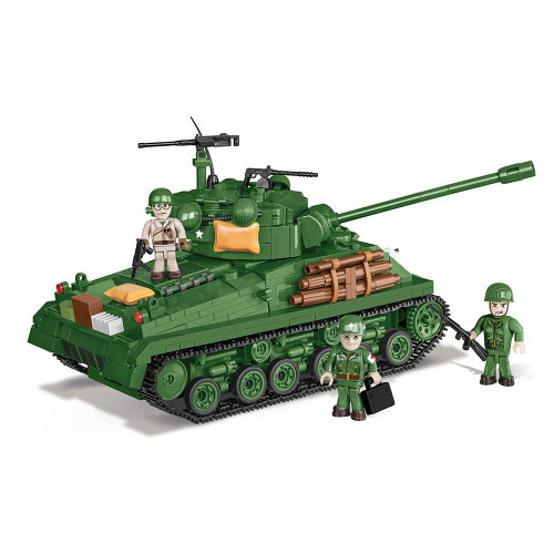 SHERMAN TANK BUILDING BLOCK MODEL - 745 PIECES Alt Image 3