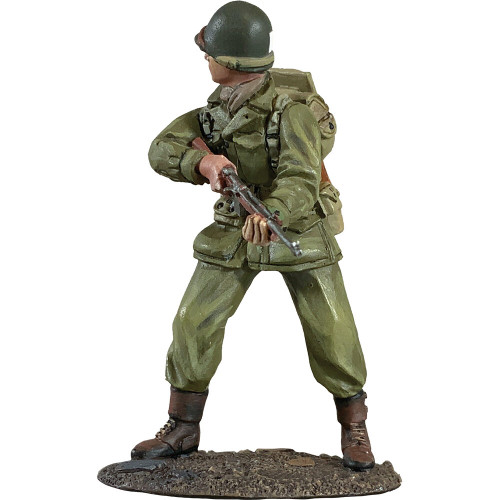 U.S. Infantry Officer Looking Around Corner 1/30 Figure William Britain 25189 Alt Image 1