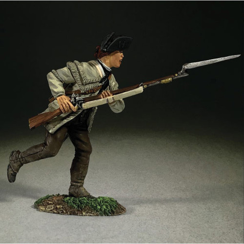 Continental Line - in Hunting Shirt Charging 1/30 Figure Alt Image 1