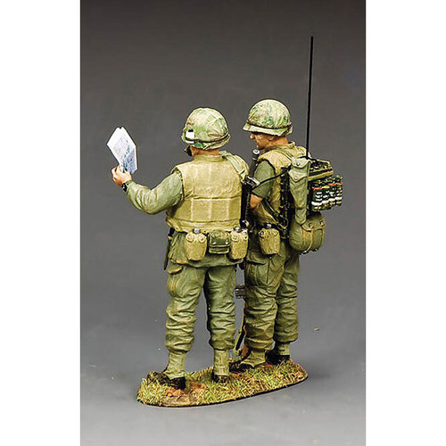 The LT and his Radioman Figure Set Alt Image 1