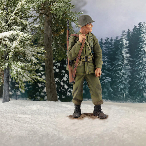 U.S. Airborne Infantry in M-43 Jacket 1/30 Figure William Britain (25032) Alt Image 2