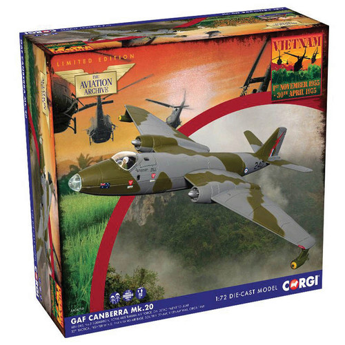 Canberra Mk.20 1/72 Die Cast Model Corgi (34710) Alt Image 1