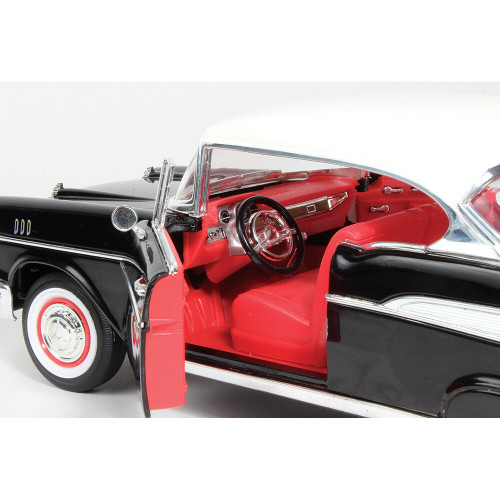 1957 Chevrolet Bel Air Hardtop - Black with White Top Alt Image 6