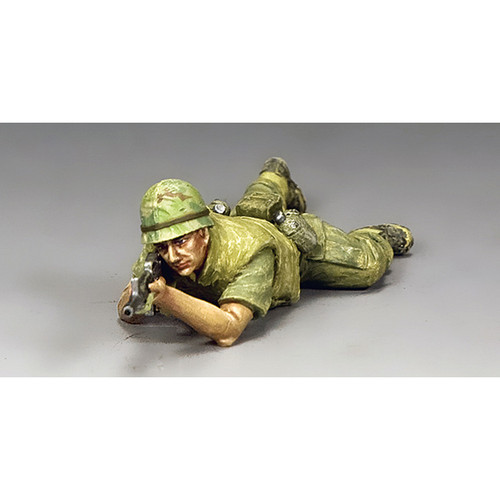 Marine Lying Prone and Firing 1/30 Figure Main Image