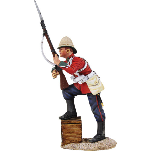 24th Foot with Foot on Biscuit Box 1/30 Figure William Britain (20161) Main Image
