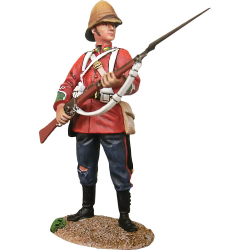 24th Foot Standing Alert 1/30 Figure William Britain (20214) Main Image