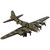 B-17 FLYING FORTRESS DIE CAST MODEL W/ RUNWAY RW030 Main Image