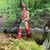 Along the Deer Trail Native Warrior Walking William Britain (16172) Alt Image 2