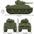 WWII M4A Sherman Tank 1/32 Plastic Model BMC (67008) Alt Image 3