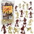 TIMMEE COWBOYS AND INDIANS PLASTIC FIGURES - 40 PIECES TIMMEE (67740) Alt Image 1