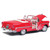 1955 CHEVROLET BEL AIR CONVERTIBLE 1/18 DIE CAST MODEL MOTMAX-73184-RED Alt Image 1