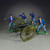 10 lb. Parrott Cannon w/4 Union Crew 1/32 Plastic Figures WILLIAM BRITAIN (52109) Alt Image 1