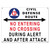 Civil Defense Route Metal Sign  AMIC888 Main Image