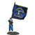 Union 146th N.Y. Zouave with Regimental Colors 1/30 Figure William Britain (31323) Main Image