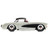 1957 Chevy Corvette - White & Black Alt Image 5