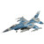 F-16C Fighting Falcon 1/72 Die Cast Model 354th Wing 18th AGRS Eielson AFB Alaska 2018 Main Image