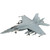 F/A-18E Super Hornet 1/72 Die Cast Model - HA5140b (w/decals for 01 105 410 airplanes) Main Image