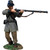 Confederate Texas Brigade Standing Firing 1/30 Figure William Britain (31364) Main Image
