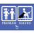 Problem Solved Metal Sign Desperate Enterprises (2405) Main Image Problem Solved Metal Sign Desperate Enterprises (2405) Main Image