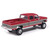 1:64 1977 GMC Sierra Grande K2500 Crew Cab Wideside - Dark Red Metallic and Silver Special Two-Tone - Lifted Alt Image 1