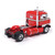1:64 1950 Kenworth Bullnose - Red and White with vintage chrome trailer Alt Image 6