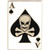 DEATH ACE CARD PIN DEATH ACE CARD PIN (P12242) Main Image