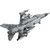 F- 16C Fighting Falcon Building Block Model - 1112 Pieces Atomic Brick (10-020501) Alt Image 3