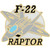 F-22 Lapel Pin Eagle Emblems (P62504) Main Image