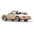 1992 Porsche 911 Turbo Look Cabriolet -Zermatt silver 1:18 Scale Alt Image 2
