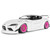 2025 Toyota GR Supra Liberty Walk Body Kit - White Pink 1:18 Scale Main Image